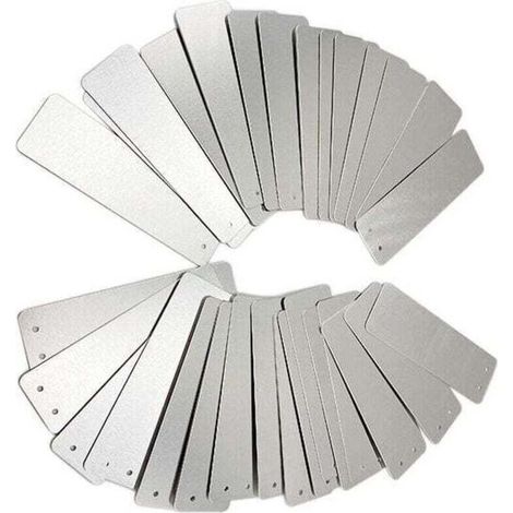Enowelir Étiquettes Jardinage Aluminium 100 Pièces Panneaux Signalisation Extérieur Métal Plantes (1/4)