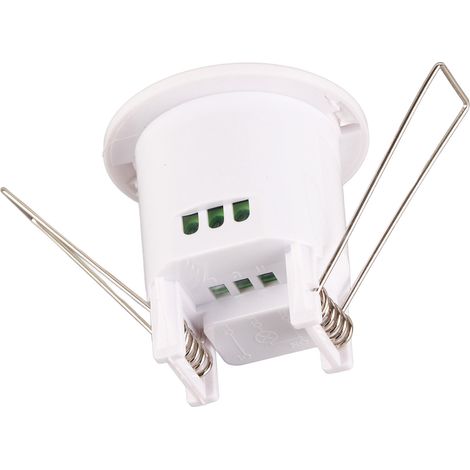 Mini-Bewegungsmelder mit 360°-Drehwinkel, Infrarot-Sensor, verstellbar, für Deckenbeleuchtung, 220 V (1/5)