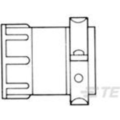 Circular Plastic Connectors 1-206322-1 TE Connectivity Inhalt: 1 St.