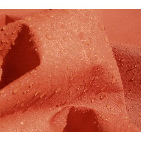 Voile d'ombrage rectangulaire 5x4m imperméable à suspendre Couleur: Terracotta (1/4)