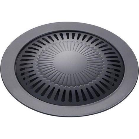 Accessoire pour réchaud à gaz portable 32 cm Plaque de grill pour réchaud à gaz (1/4)