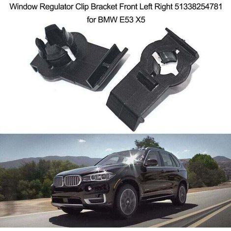 Fenster-Befestigungsclip für BMW X5E53 (Schwarz) (1/3)