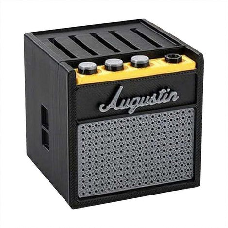 Support de médiators pour guitare, étui à plectres, fixation pour ampli et enceinte, accessoire pratique pour musicien (1/5)