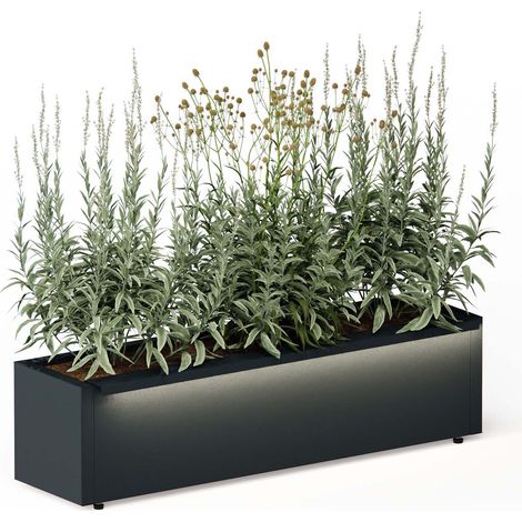 Herstera Garden Planter Balcony 100x25x25cm SET