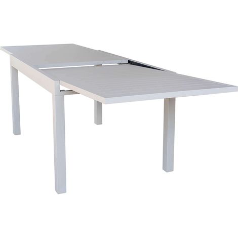 JERRI - tavolo da giardino in alluminio 90 X 135/270 (1/4)