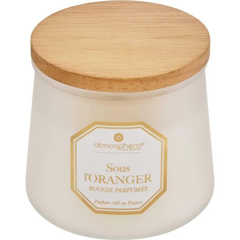 Bougie Parfumée en Verre "Elisa" 200g Sous l'Oranger