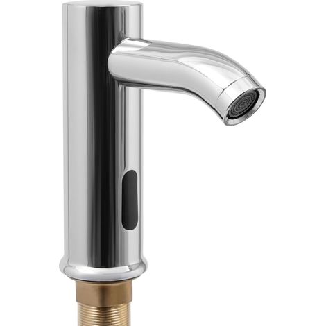 1 Robinet Automatique Acier Inoxydable Induction Infrarouge Détection 20cm Pour Salle De Bain Cuisine Commerce (1/5)