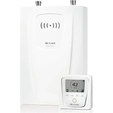 CLAGE CFX-U, Calentador de agua instantáneo eléctrico compacto, 11 - 13,5 kW / 400 V, 2400-26513