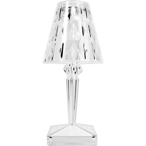 diamant dirigélampe en cristal acrylique-Modèle RGB rechargeable avec télécommande (1/5)