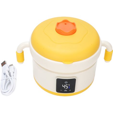 Réchauffeur de nourriture, bol thermique, chauffage intelligent, alimentation des tout-petits, batterie complémentaire Rechargeable de 4500mah