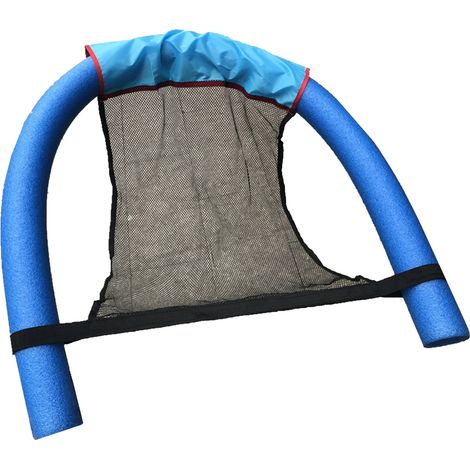 Sièges flottants en maille pour piscine de plage, bâton de chaises (jaune) (1/2)