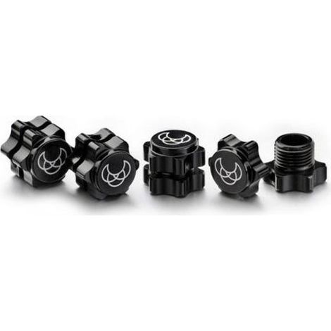 Wheel Hub Set 17mm black (4)
