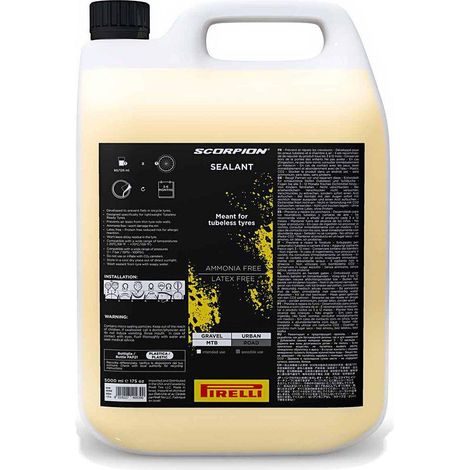 Pirelli Scorpion Neutraler Dichtstoff 5 L für Fahrradreifen