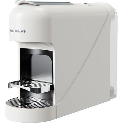 Cafetera de cápsulas de 20 bares compatible con Nespresso, blanca - AMN230B - Arthur Martin - (1/3)