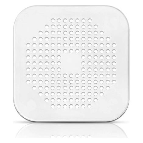 10 filtres à cheveux de douche - pinces à cheveux de douche blanc inodore silicone lavabo / baignoire / douche filtre - salle de bain / cuisine couvercle en caoutchouc (blanc 14,3 14,3 (1/5)