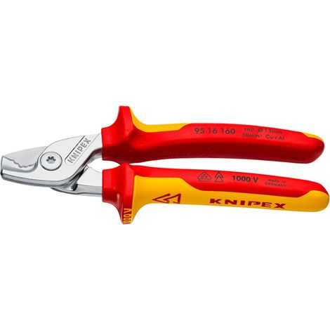 Draper 160mm VDE Insulated Cable Shears Model 27012 – Professional VDE Certified Electrician's Wire Cutting Tool