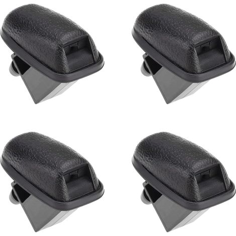 2 Pairs Car Front Washer Nozzle Compatible with Transit MK8 Tourneo Custom 1.5" x 1.1" Plastic Spray Nozzle (1/5)