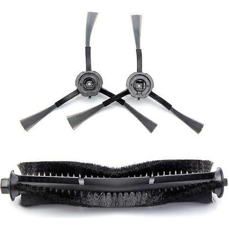 Accessoires pour robot aspirateur IHRV6-BLK/Ultenic T10 : brosse latérale et balai central. Usage domestique. (1/5)