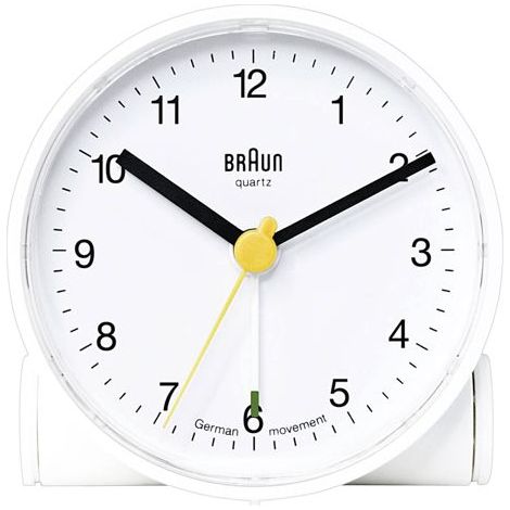 Braun BNC 001 WH Quarzwecker weiß (1/4)