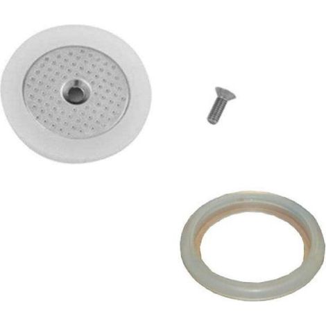MOKONA BIALETTI KIT 2 GUARNIZIONI + FILTRO CAFFETTIERA ESPRESSO  NO ORIGINALE (1/2)