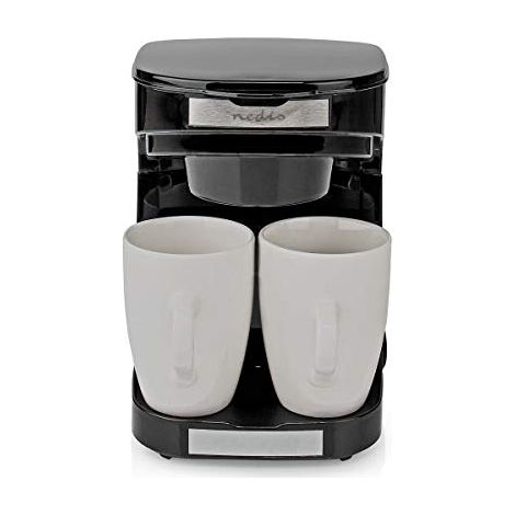Nedis KACM140EBK Cafetière noir Nombre de tasse=2 (1/9)