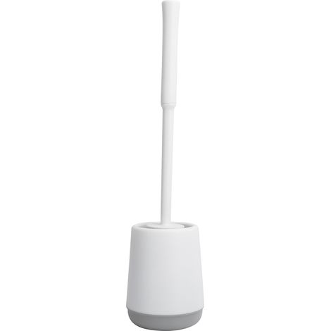 Lot WC avec support mural Brosse de nettoyage souple pour salle de bain Kit suspendu (1/5)