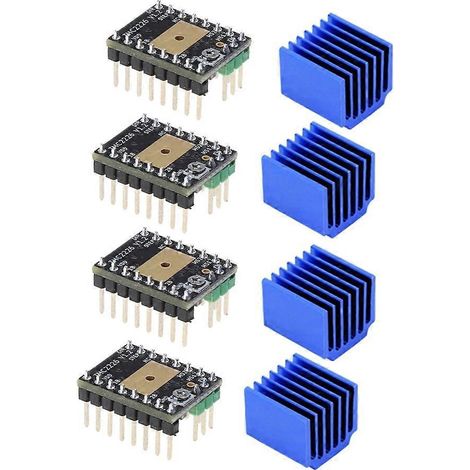 TMC2226 V1.0 Schrittmotortreiber MKS TMC2226 2209 Schrittmotor-Controller-Modul 4 Stück