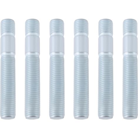Store 6pcs Boulons à Double Filetage M12 X 1,5 Niveau 10,9 Adaptés aux Voitures de Sport de Rallye Longueur 80 mm (1/5)