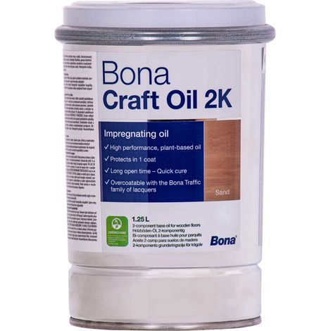 BONA Craft Oil 2K Sand 1,25 Liter (1/5)
