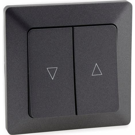 Interrupteur pour stores MILOS 23041, 250V, anthracite