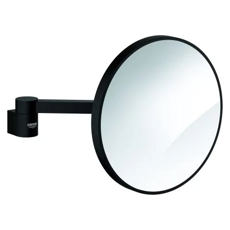 GROHE espejo cosmético Selection 102279, montaje mural, phantom black, 102279KF00