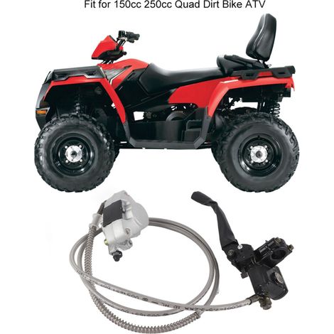 Sistema de pinza de freno de disco trasero hidráulico para quads/motos de motocross de 150 cc/250 cc. (1/3)