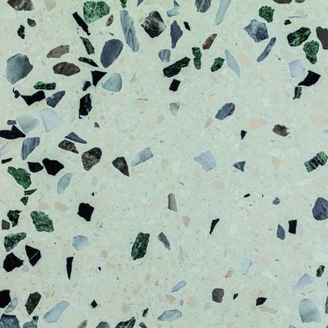 Véritable Plinthes pour Carreau Terrazzo CHUNKY VANIGLIA - collection TRADIZIONE -  - Plinthe 60x7 cm boîte de  ml - Gioia Materia Plinthe 60x7 cm boîte de m2 Brillant / Poli - Gioia Materia