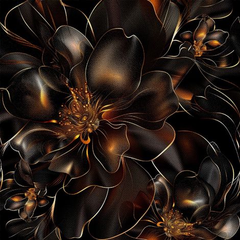Tela decorativa para exteriores Oxford - Motiv Blumen I DX5608 (1/5)