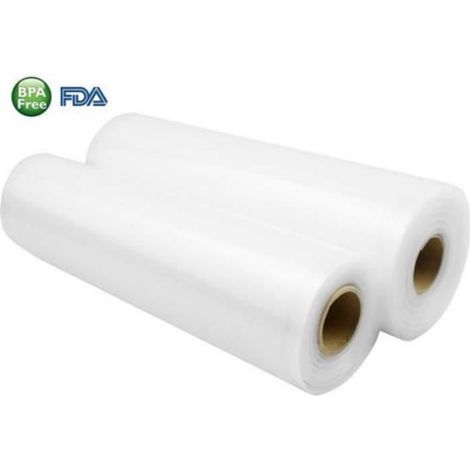 Rouleaux sous vide gaufrés - - 28 cm x 5 m - Sans BPA - Compatibles machines sous vide (1/3)