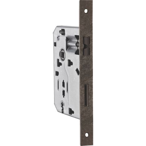Bonaiti SERRATURA LEGNO PATENT INF. B/QUADRO Art. 042P - bronzato verniciato E.50