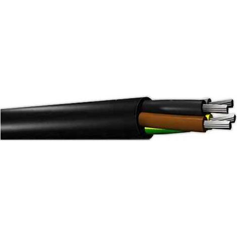 Cavo Multipolare in Silicone FG4 sezione 4x1,00 mmq Nero