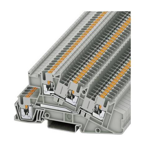 Bloc de jonction à étages pour installations Contenu: 1 pc(s) Phoenix Contact PTI 2,5-L/L 3213953 (1/2)