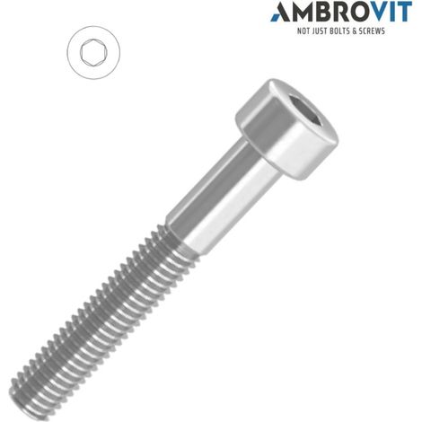 VITE PER METALLO TESTA CILINDRICA ESAGONO INCASSATO IN FERRO ZINCATO  DIAMETRO 6 mm - LUNGHEZZA 70 mm