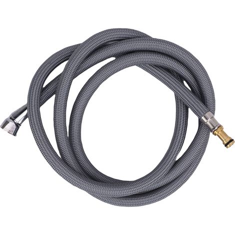 Robinet de cuisine de remplacement avec tuyau extractible, raccord rapide, chromé, 150259 (1/5)