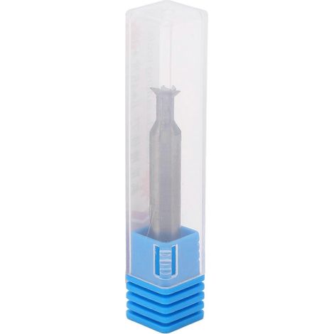 Schwalbenschwanzfräser aus Hartmetall, 6 mm Schaftdurchmesser, 4 Schneiden, 50 mm Länge, universeller Schwalbenschwanzfräser 45°