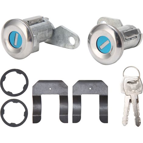 Cylindre de Serrure Antivol pour Ford F100 F250 F350 - 2 Jeux avec Clés - Remplacement Interrupteur de Démarrage 5070001 (1/5)
