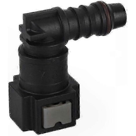 Raccord rapide femelle 6 pour ligne carburant moto, connecteur coude 7.89mm, joint d'étanchéité, pièce de rechange (1/4)