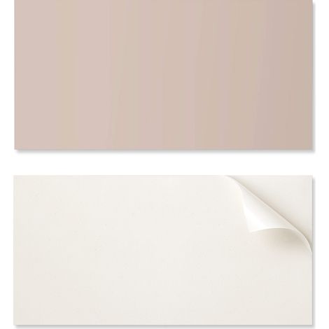 Panel decorativo de vinilo para pared con estampado, 100x50 cm, color marr贸n claro.