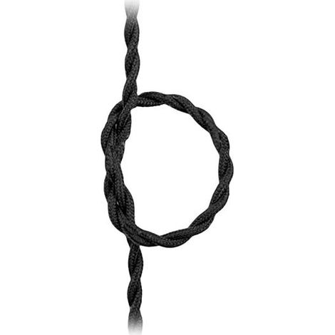 Câble de connexion électrique tressé noir V-TAC d : 0,75 mm (1/3)