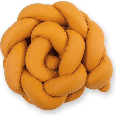 Paracolpi per culla intrecciato - Senape