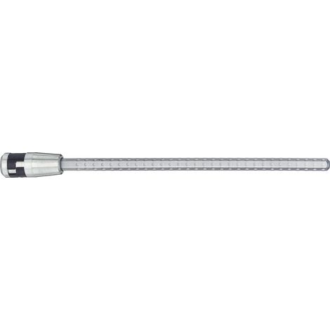 Wiha Porte-embout SYSTEM 4 à serrage par bille Convient pour les embouts C 4 (4 mm). 9 mm (09195)