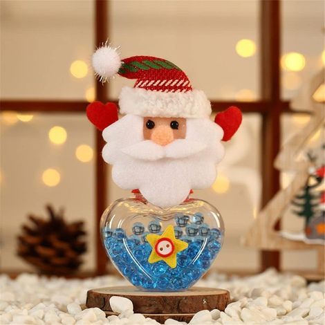 Bocal à Bonbons,Nouvel An Sacs Cadeaux Bocal à Bonbons Bouteille de Rangement Sac de Père Noël Doux Boîtes de Sac à Bonbons de Noël, Parfait Cadeau de Noël Nouvel An pour Garçons Filles (1/5)
