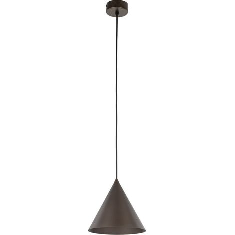 Lampada a sospensione Cono marrone 10073TK Illuminazione (1/5)