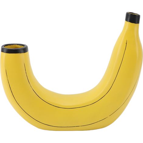 Vase banane en résine, décoration innovante, moderne et élégante, pour la maison, la chambre à coucher, le bureau, la ferme, décor de chambre (1/5)